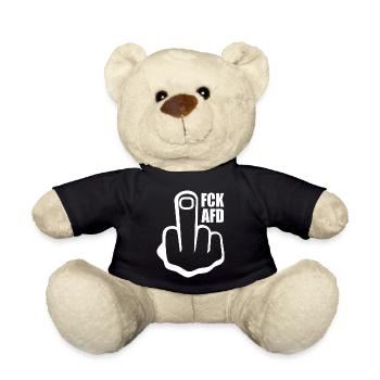 Fck afd - Teddy - Schwarz - Vorne