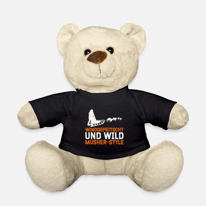 Musher Style Windgepeitscht und Wild Mushing - Teddy - Schwarz