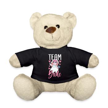 Bridal Shower Hen Party - Teddy Bear - black - Front