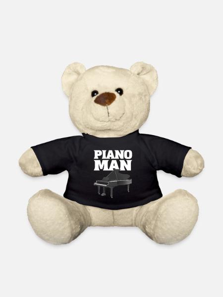 Piano Man Pianist - Teddy - Schwarz