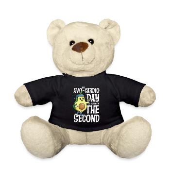 Avo-Cardio Day Avocada Calisthenics für Männer - Teddy - Schwarz - Vorne