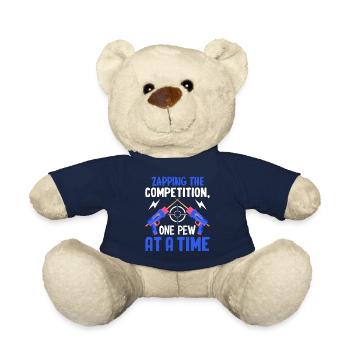 Laser Tag Player - Teddy Bear - french navy - Front