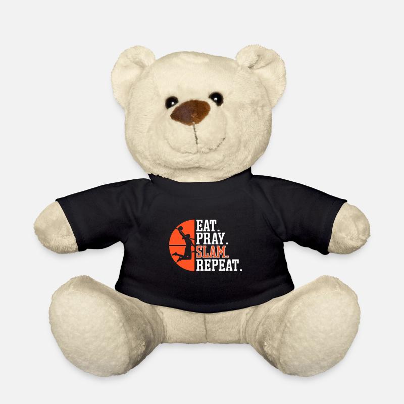 Christlicher Basketball Jesus Spricht Religiös - Teddy - Schwarz