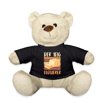 Toastbrot Der Teig Flüsterer Backliebhaber - Teddy - Schwarz - Vorne