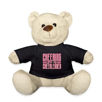 Cheer Maman Pom-pom girl Maman pom-pom girl - Nounours - noir - Devant
