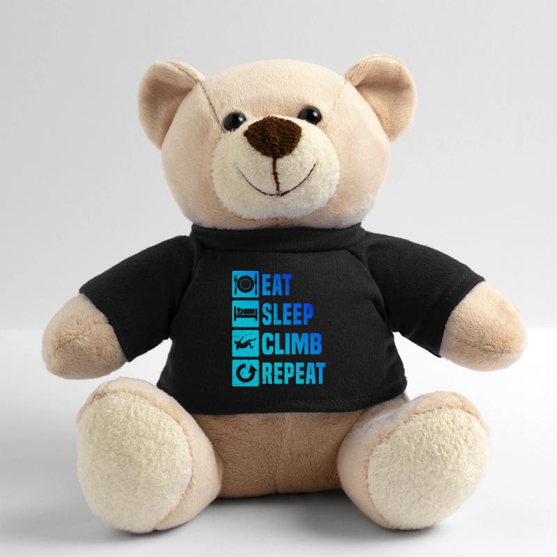 Bouldern Boulder Herren Kletterer Climber Teddy