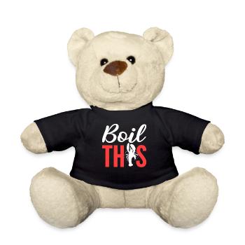 Langusten Kochen Koch - Teddy - Schwarz - Vorne