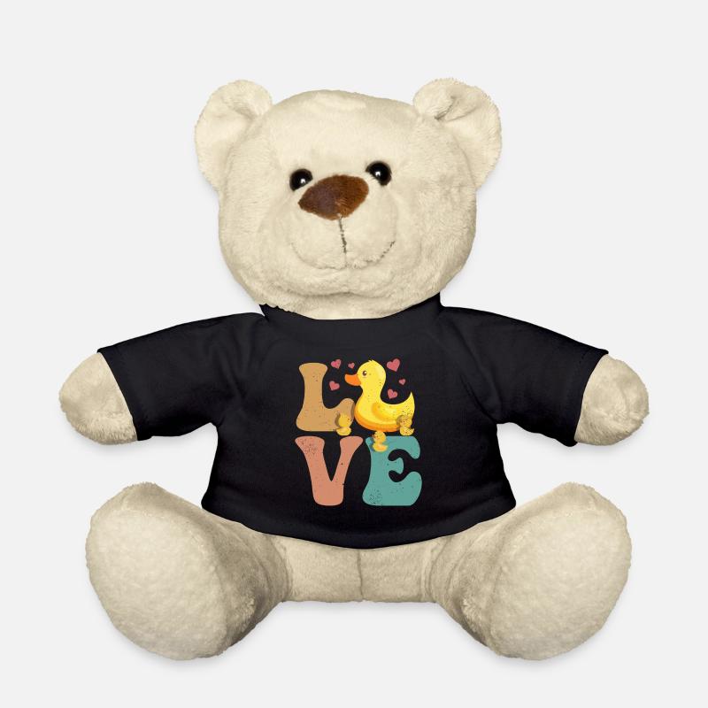 Canards Canetons Ducky - Nounours - noir