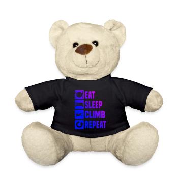 Boulder Klettern Climber Climbing Bouldering - Teddy - Schwarz - Vorne