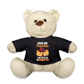 Funny Pancake Maker - Teddy Bear - black - Front