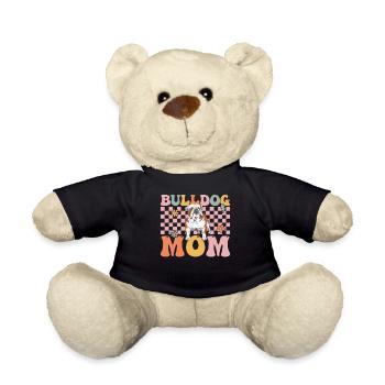 Groovy Français Bouledogue Amoureux - Nounours - noir - Devant