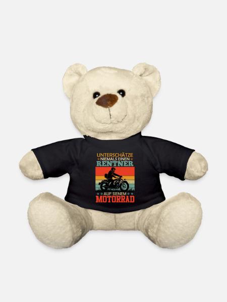 Unterschätze Niemals einen Rentner auf seinem - Teddy - Schwarz