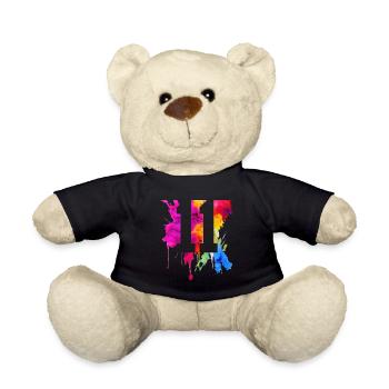 11 YEARS 11TH BIRTHDAY - Teddy Bear - black - Front