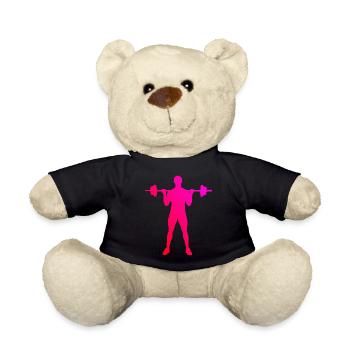 Ausdauertraining Fitness Krafttraining Herren - Teddy - Schwarz - Vorne