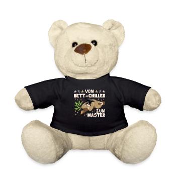 Masterarbeit Geschafft Vom Bett-Chiller zum Master - Teddy - Schwarz - Vorne