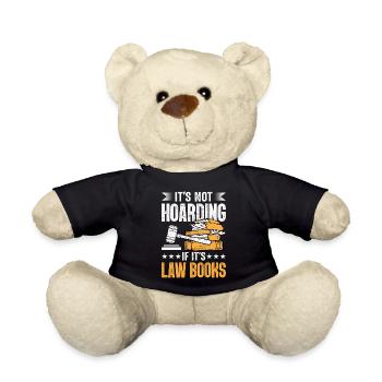 Lustiger Jurastudent Jurastudium - Teddy - Schwarz - Vorne