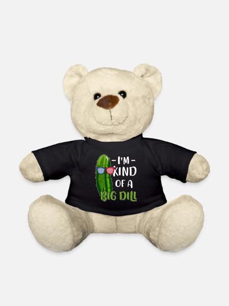 Vegane Vegetarische Essiggurke - Teddy - Schwarz