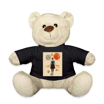 Sagittarius - Teddy Bear - black - Front