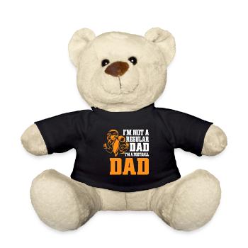 Soccer Dad Proud Soccer Dad Father's Day - Teddy Bear - black - Front