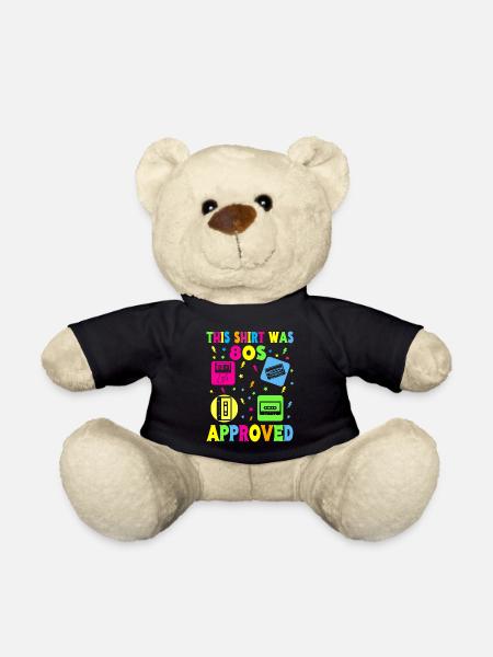 Girl Boy Kids 70er 80er 90er Disco Kostüm Outfit - Teddy - Schwarz