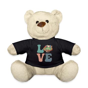 Casino Gambling Players - Teddy Bear - black - Front