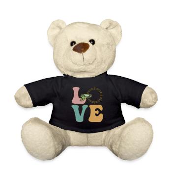 Laser Tag Player - Teddy Bear - black - Front