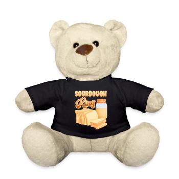 Brotliebhaber Sourdough King Brot Backen - Teddy - Schwarz - Vorne