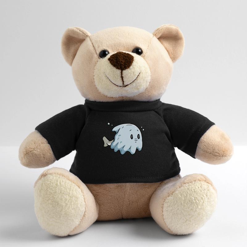 Sacabambaspis Fish Meme Ghost Halloween Teddy Bear