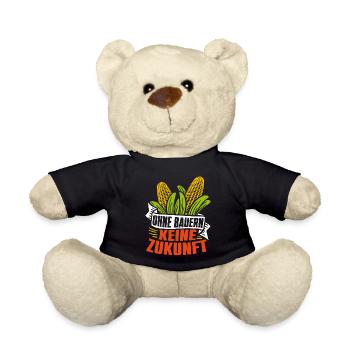 Ohne Bauern keine Zukunft - Teddy - Schwarz - Vorne