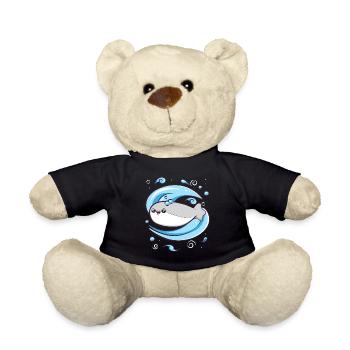 Sacabambaspis Fish Meme Water - Teddy Bear - black - Front