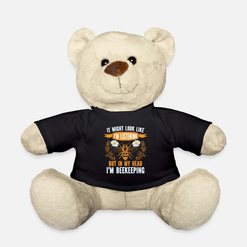 Honigbienenwebeke Hive Imkere Wabe - Teddy - Schwarz