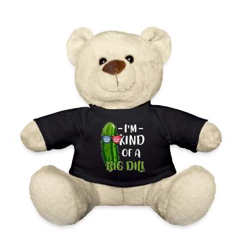 Cornichon végétarien végétalien - Nounours - noir - Devant