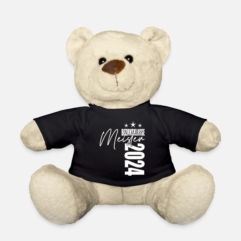 Meister Bezirksklasse 2024 Aufstiegstrikot - Teddy - Schwarz