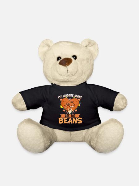 My favorite beans are toe beans I Furry Fandom - Teddy Bear - black