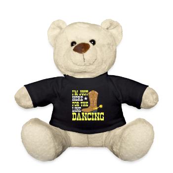 Line Dancing Groupe Line Dance Western Cowboy - Teddy Bear - black - Front
