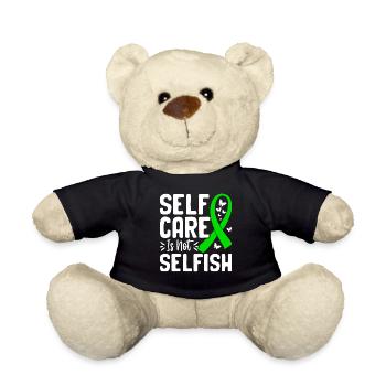 Sensibilisierung für psychische Gesundheit - Teddy - Schwarz - Vorne
