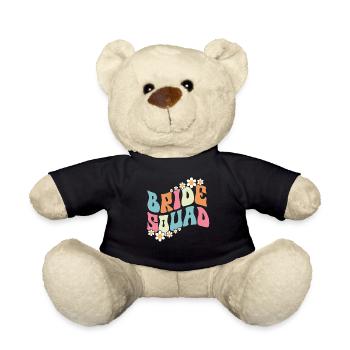 Honorpower Bridesmaid Groovy Bachelor - Teddy Bear - black - Front