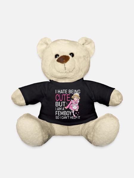 Crossdressing Crossdresser - Teddy Bear - black