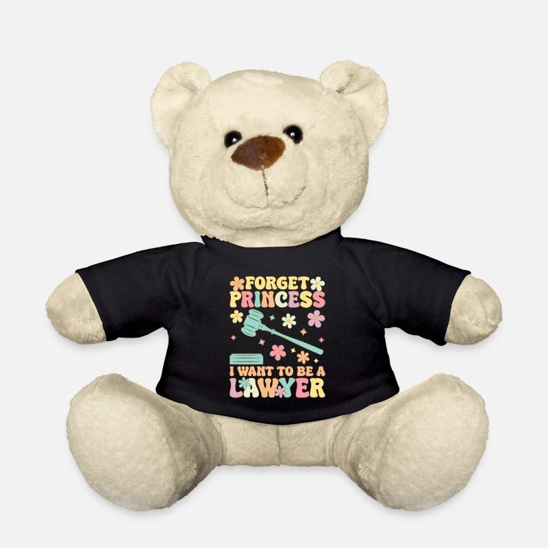 Weiblicher Anwalt Anwalt Mädchen - Teddy - Schwarz