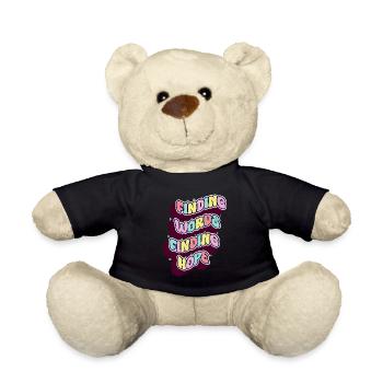 Groovy Speech Language Pathologist SLP - Teddy Bear - black - Front