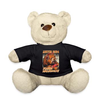 Abitur 2024 School Gambled Gamer ABI - Nounours - noir - Devant