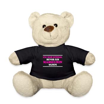 Masseurin Spruch Beruf Massage Masseurin Geschenk - Teddy - Schwarz - Vorne