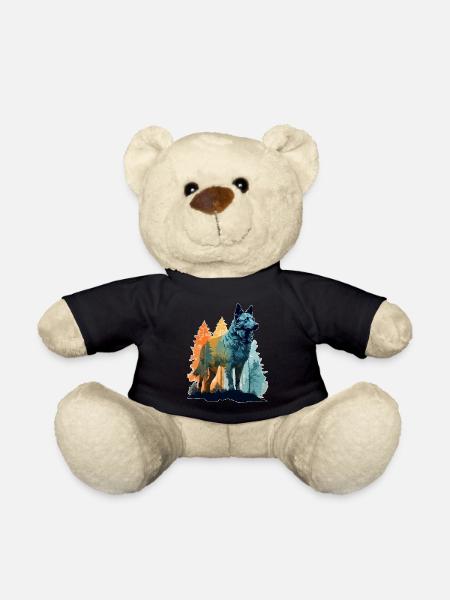 Hund in der Wildnis - Teddy - Schwarz