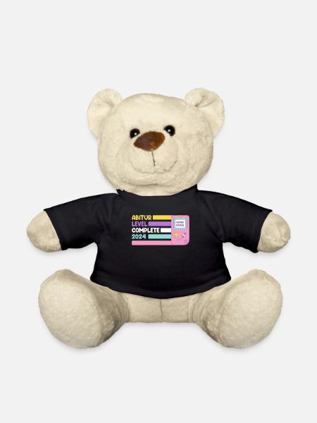 Abitur Level Complete 2024 Abiturientin Lustiges - Teddy - Schwarz