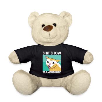 Mitarbeiter Verrückt Shit Show Teammitglied - Teddy - Schwarz - Vorne