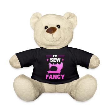 Nähmaschinenliebhaber Schneider - Teddy - Schwarz - Vorne