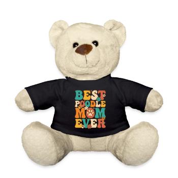 Groovy Dog Lover Chien Maman - Nounours - noir - Devant