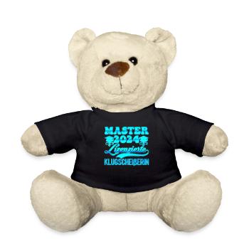 Master 2024 Licencié Smartass Degree - Nounours - noir - Devant