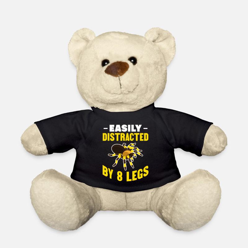 Funny Easily Distracted - Tarantula Pet Arachnid - Teddy - Schwarz