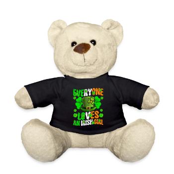 Fête de la Saint-Patrick groovy - Nounours - noir - Devant